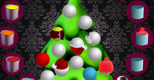 Factory shop balls christmas