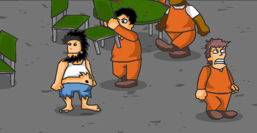 Hobo Prison Brawl