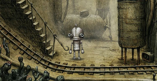 Machinarium, Top 10 robot games, Casual Girl Gamer