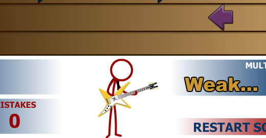 Super Crazy Guitar Maniac 3, Top 10, Top 20 music games you can play online, Casual Girl Gamer