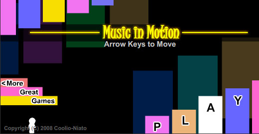 Music in Motion, Top 10, Top 20 music games you can play online, Casual Girl Gamer